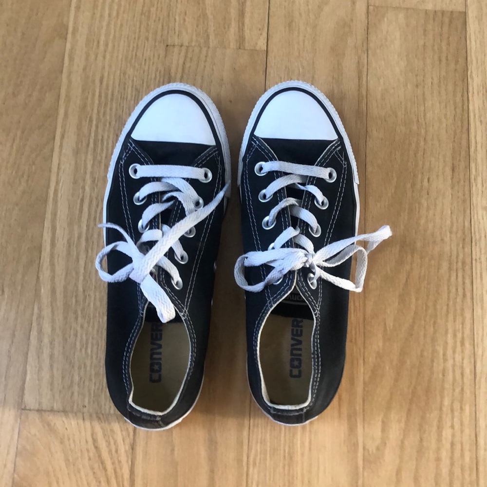 Converse Kids Black Low